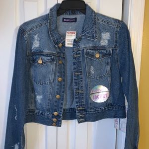Distressed Jean Jacket